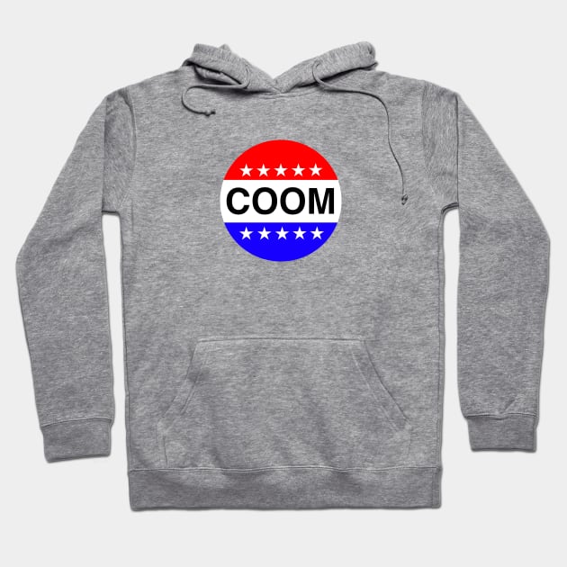 Vote coom Hoodie by sketchfiles